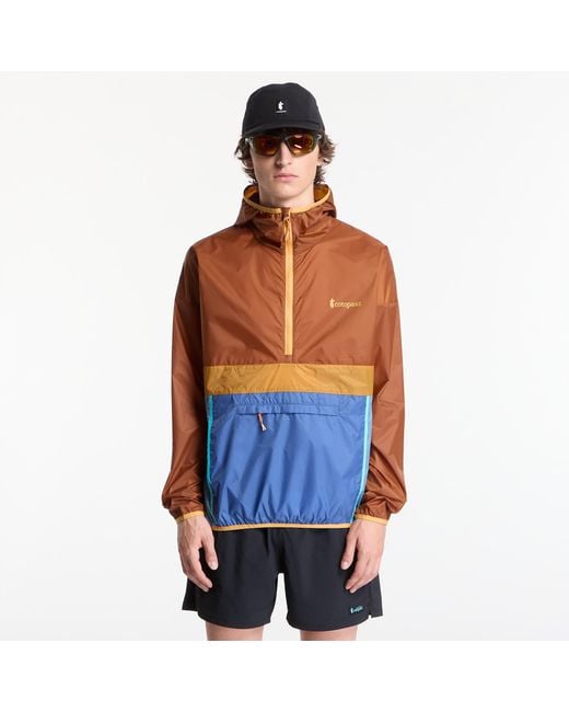 COTOPAXI Windjack M's Teca Half-Zip Windbreaker in het Blue voor heren