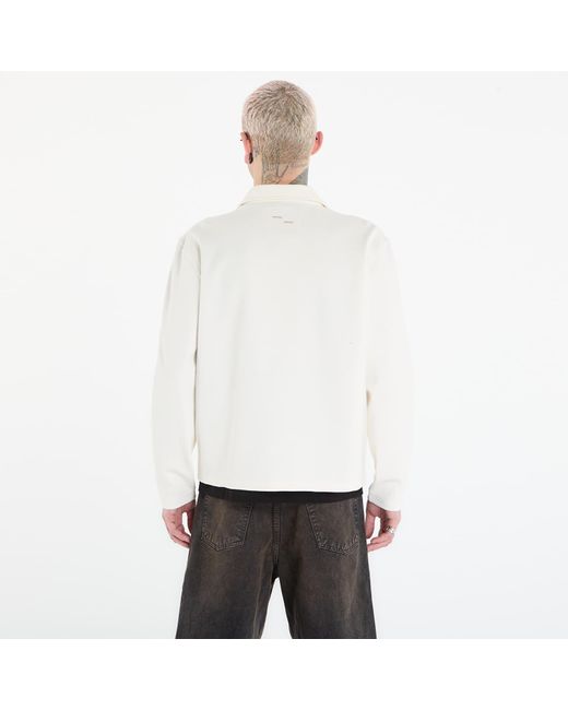 Filling Pieces White Jacket Coach Jacket Logo for men