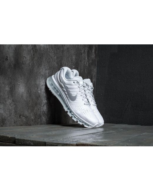 Nike Air Max 17 Pure Platinum Wolf Grey White In Gray For Men Lyst
