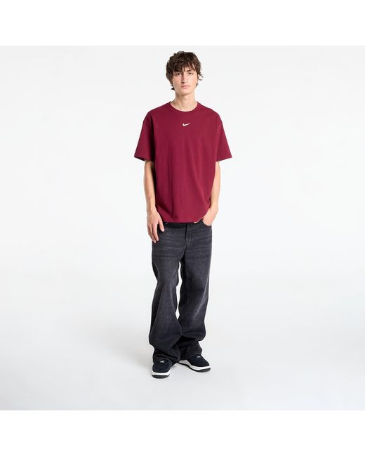 Nike T-Shirt X Nocta T-Shirt Dark Beetroot/ Citron Tint in het Red voor heren