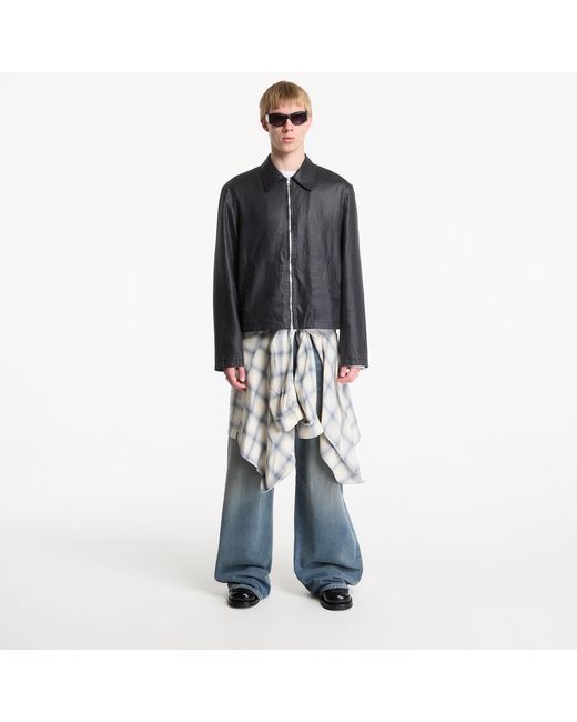 Our Legacy Black Jacket Mini Jacket Worker for men