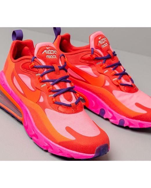 Nike W Air Max 270 React Mystic Red/ Bright Crimson-pink Blast | Lyst