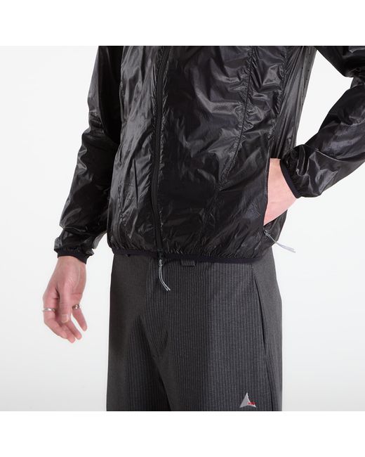 Roa Black Jacket Hue Packable Wind Jacket