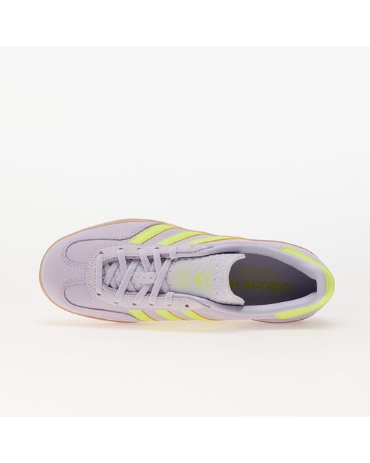 Baskets adidas gazelle indoor w silver dawn/ solar yellow/ gum eur 35 1/2 Adidas Originals en coloris Blue