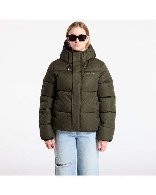 Daily Paper Green Jacket Monogram Puffer Jacket