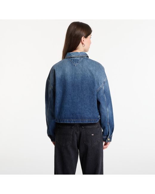 Tommy Hilfiger Blue Jacket Cropped Jacket