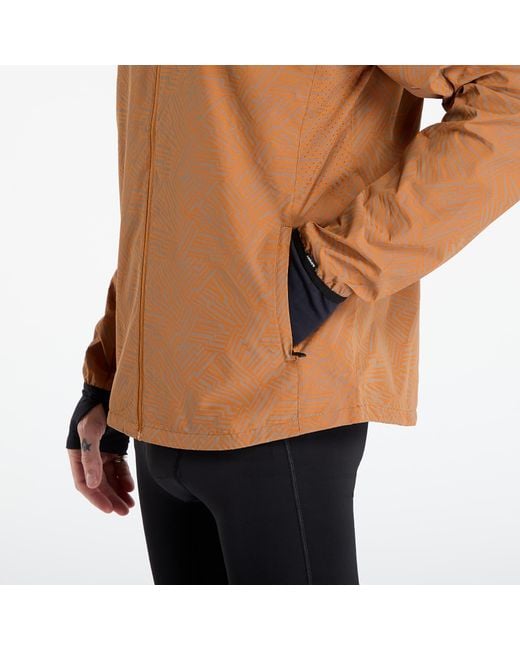 Saysky Brown Jacket Reflective Blaze Jacket for men