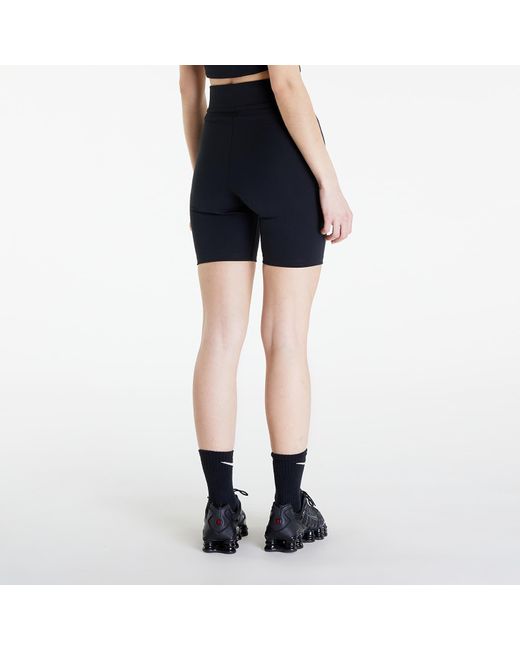 Nike Sportswear classics high-waisted 8" biker shorts black/ sail
