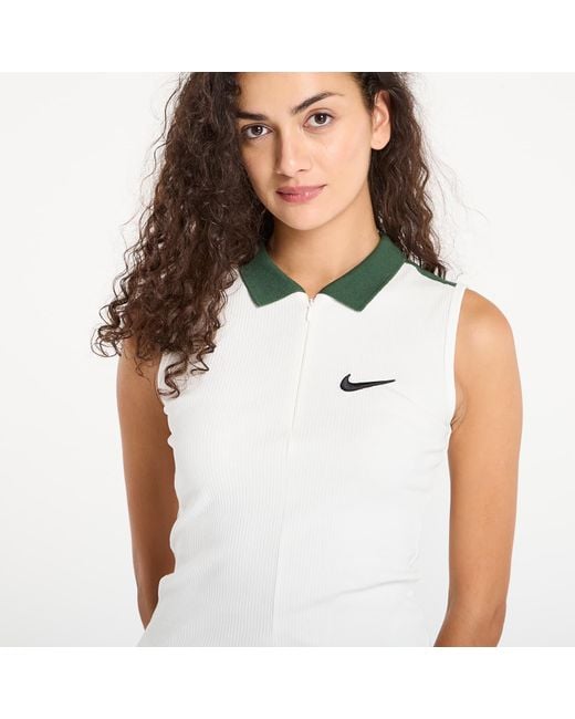 Nike White Tank Top W Fitted Tank Sail/ Fir