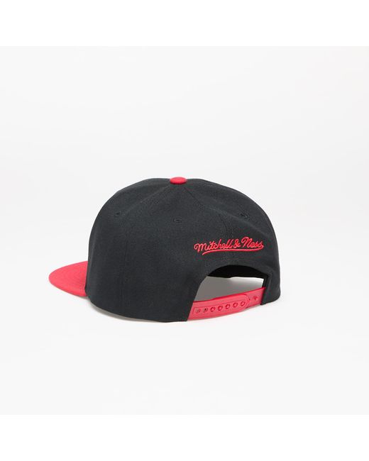 Nhl Team 2 Tone 2.0 Snapback Wings di Mitchell & Ness in Black