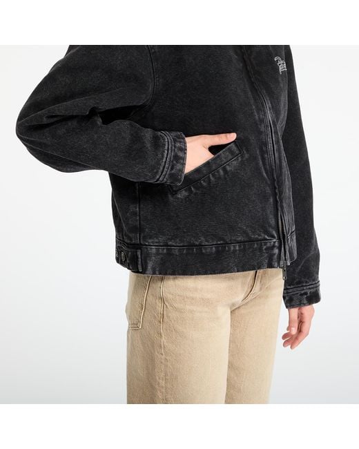 PATTA Black Jacket Washed Canvas Jacket