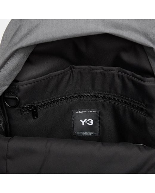 Y-3 Gray Small Backpack