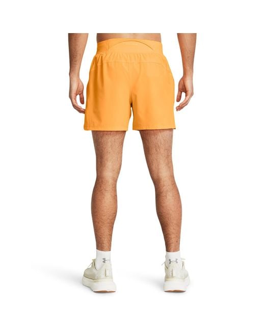 Under Armour Shorts Launch Pro 5' Shorts in Orange für Herren