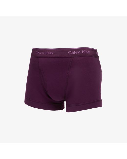 Calvin Klein Purple Trunk 3-Pack for men