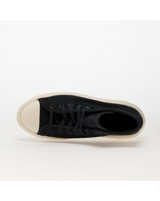 Sneakers Chuck Taylor All Star Move Platform Colorful Suede Shadow Woods/ Egret/ Eur di Converse in Black