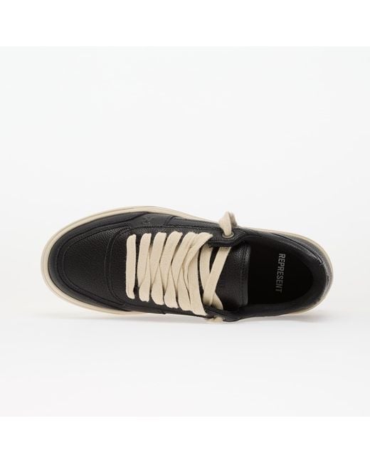 Represent Black Sneakers Initial Sneaker for men