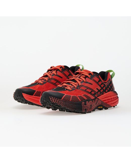 Hoka One One Sneakers U Speedgoat 2 Low Tomato/ Electric Eur in het Red