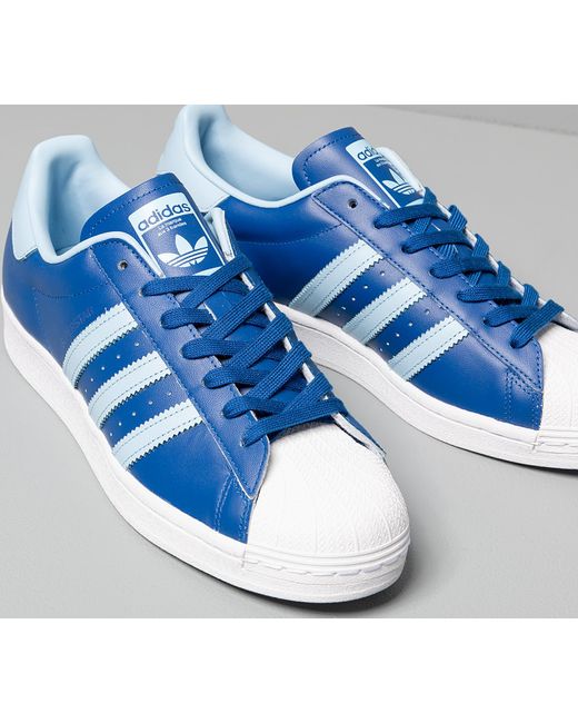 adidas Originals Adidas Superstar Core Royal/ Clear Sky/ Ftw White in Blue  for Men | Lyst