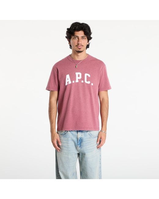 A.P.C. T-Shirt T-Shirt Marcus in het Red voor heren