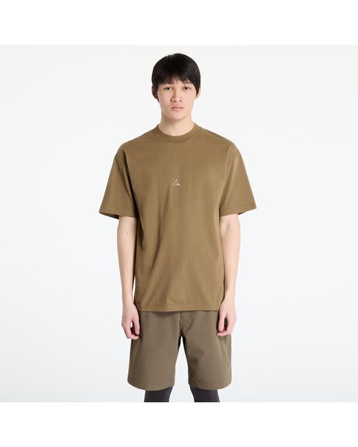 Roa T-Shirt Logo T-Shirt in Green für Herren