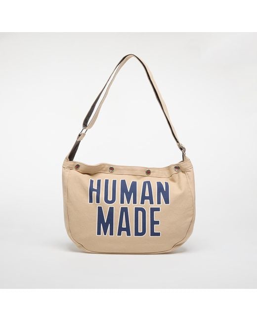 Human Made White Tasche Paperboy Bag