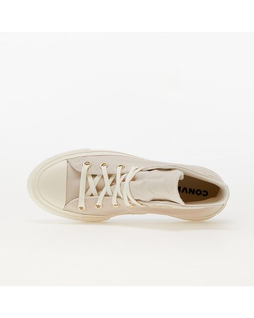 converse ivory cream light gold