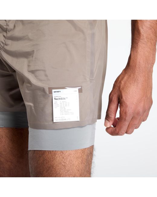 Satisfy Natural Shorts Techsilk 8 Shorts