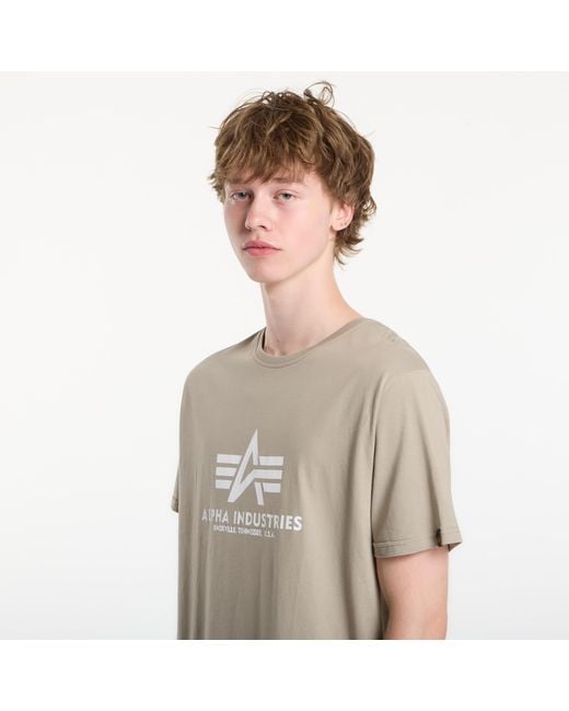 Alpha Industries Natural T-Shirt Basic T-Shirt for men