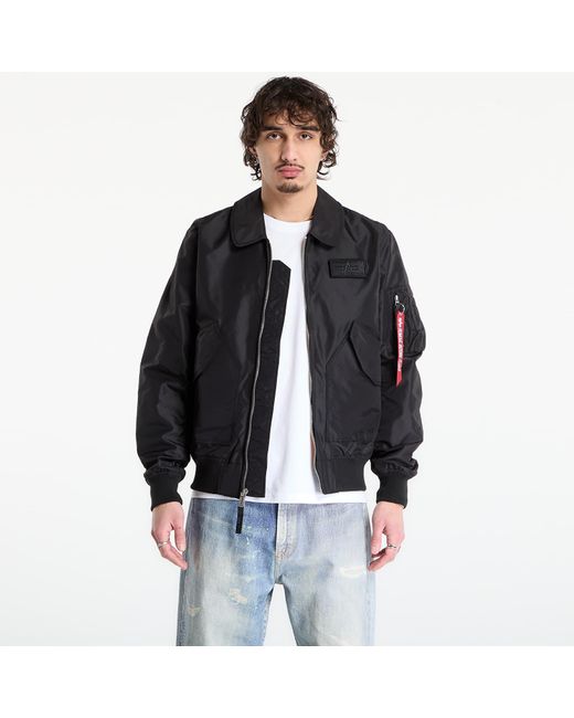 Alpha Industries Black Jacket Cwu-36/P Tt Light for men