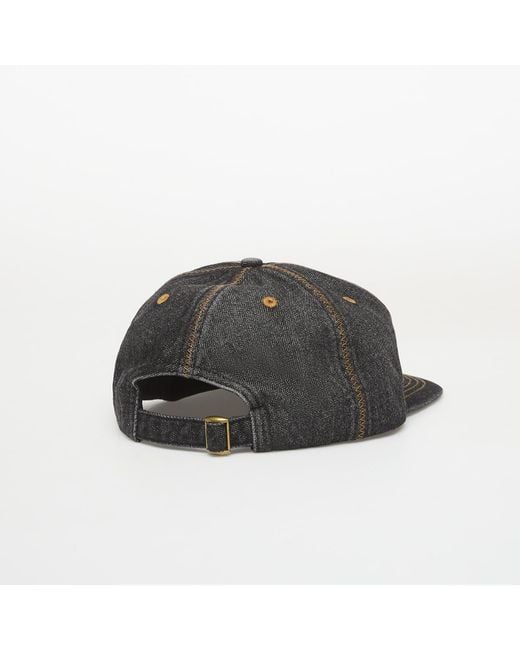Pleasures Black Cap Zig Zag Denim Cap
