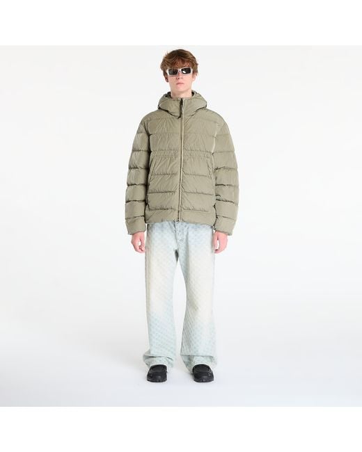 C P Company Jas Chrome-R Goggle Down Jacket in het Green voor heren