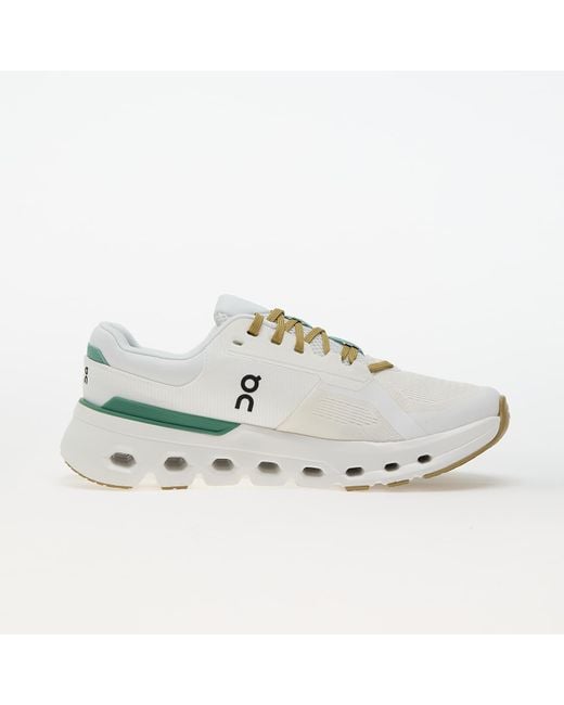 On Shoes M cloudrunner 2 undyed/ green in White für Herren