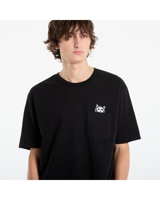 RIPNDIP T-Shirt Trick Or Treat Pocket Tee in het Black voor heren