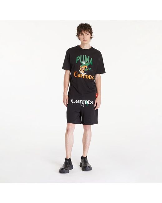 PUMA T-Shirt X Carrots Graphic Tee in het Black voor heren