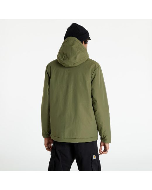 Adidas Originals Green Utilitas 3-stripes Hooded Jacket for men