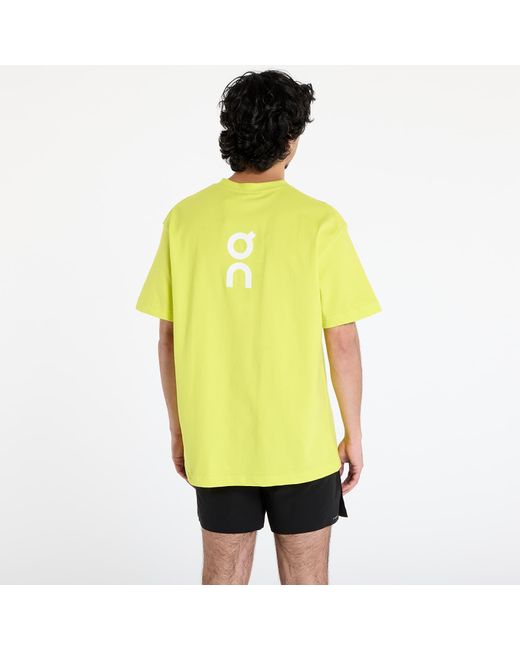 On Shoes T-Shirt Club T-Shirt in Yellow für Herren