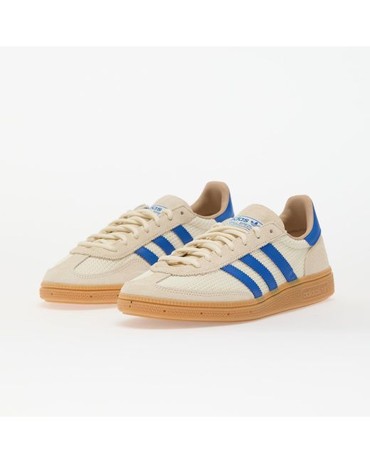 Baskets adidas handball spezial crew white/ blue/ warm sand eur 41 1/3 Adidas Originals pour homme