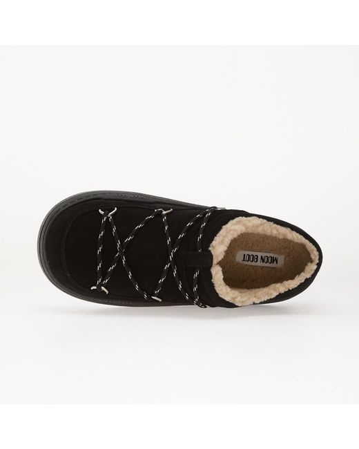 Moon Boot Black Sneakers Park Slipper