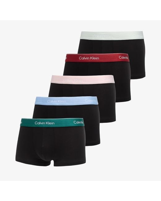 Calvin Klein Low Rise Trunk 5-Pack in Multicolor für Herren