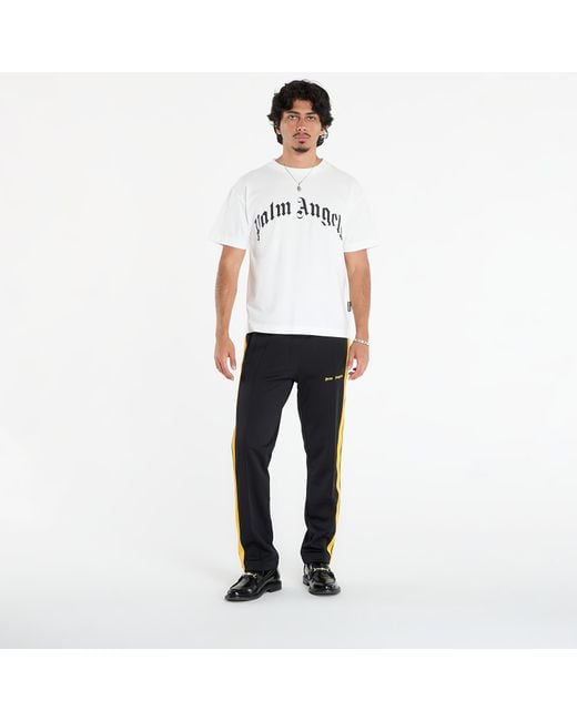 Palm Angels Blue Pants Classic Logo Color Track Pant for men