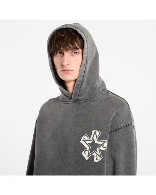 Represent Sweatshirt Initial Star Hoodie in Gray for Men | Lyst