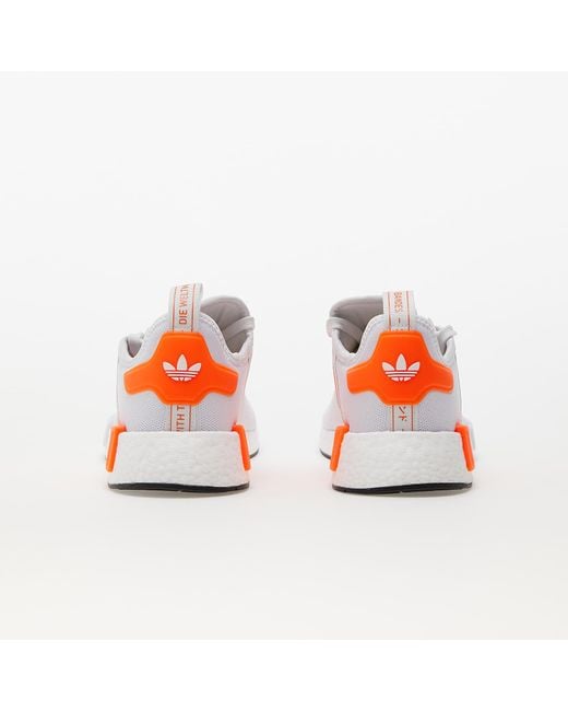 Adidas nmd r1 core black  solar orange  cloud white cheap