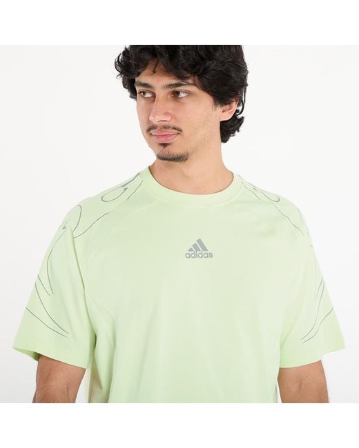 T-shirt adidas adilenium season 4 teamgeist graphic t-shirt l Adidas Originals pour homme en coloris Green