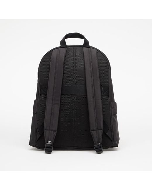Calvin Klein Black Bold Round Backpack