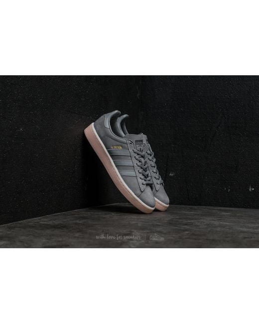 adidas Originals Leather Adidas Campus W Grey Three/ Grey Three/ Icey Pink  in Gray for Men | Lyst