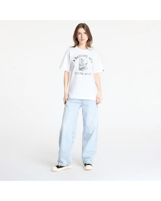NEW【A BATHING APE】HIGH TONE BLEACH GENERAL MADE TEE A Bathing Ape T-Shirt High Tone Bleach General Made Tee in