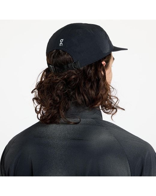 On Shoes Black Performance Cap