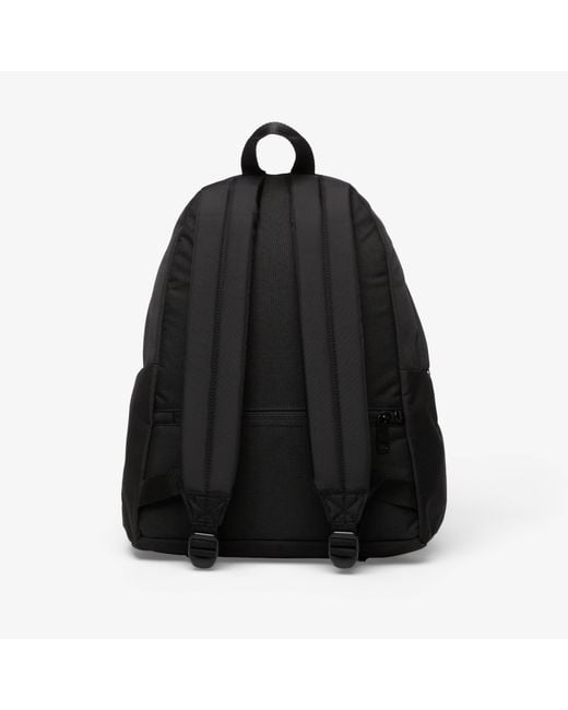Lacoste Black Rucksack Backpack