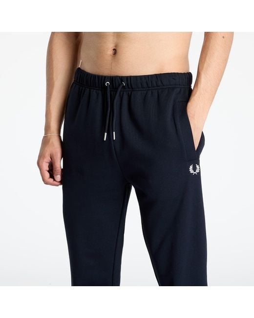 Fred Perry Sweatbroeken Classic Sweatpant in het Blue voor heren