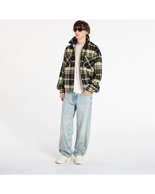 Represent Jas Textured Overshirt in het Green voor heren